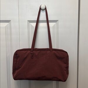 Baggu Medium Bowler Bag Mahogany